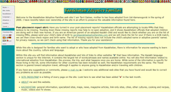 Desktop Screenshot of kazakhadoptivefamilies.com